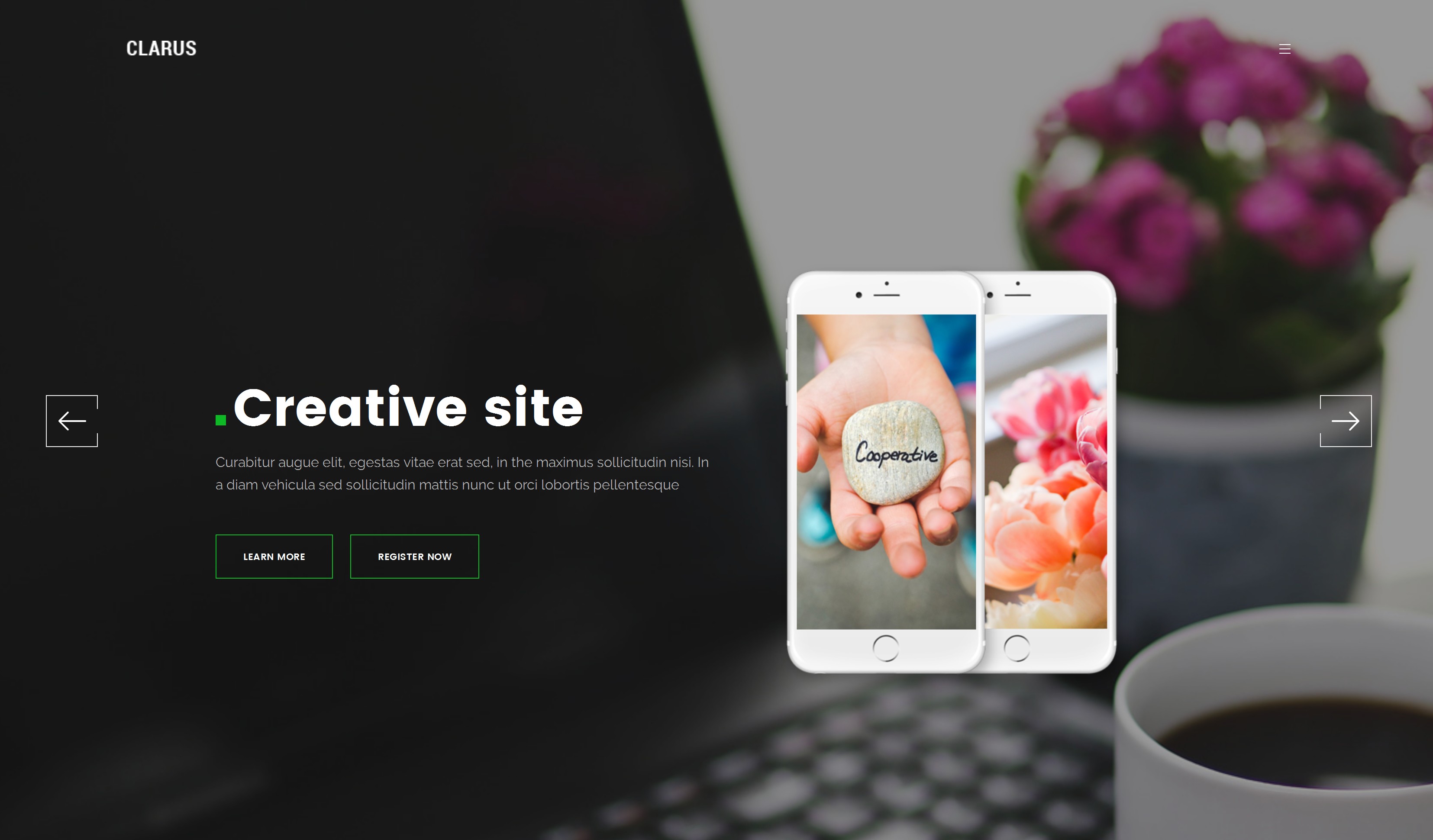 CSS3 Bootstrap Magazine Theme