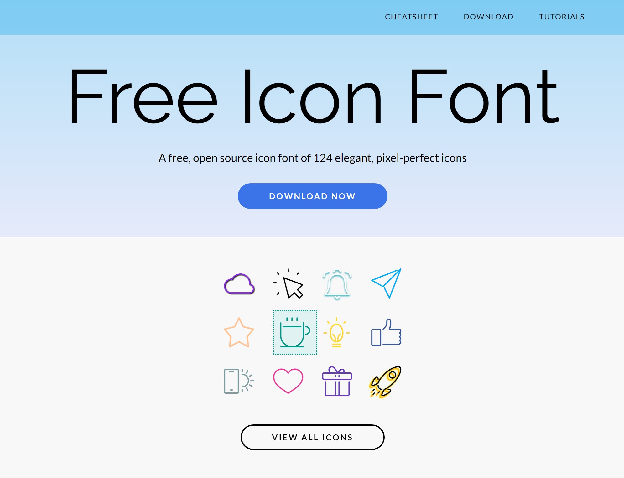  Icon Font