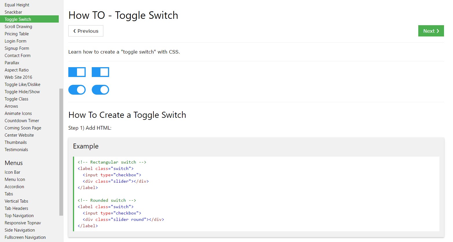  The best ways to  provide Toggle Switch