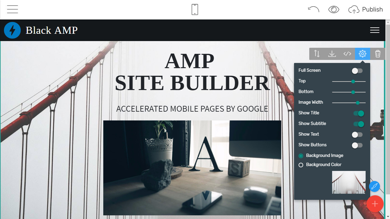 Mobile-friendly Website Builder